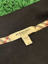 Load image into Gallery viewer, Burberry - Black Quarter Zip Sweater Large - Retail $495