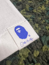 Load image into Gallery viewer, BAPE Multi Color Sta Logo White Tee Size 3XL
