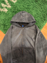 Load image into Gallery viewer, YZY Washed Navy Zip Hoodie – Small – Washed Navy