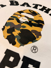 Load image into Gallery viewer, BAPE College Tee “White/Camo” – Size 3XL