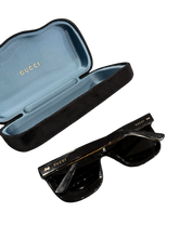 Load image into Gallery viewer, Gucci Sunglasses – Black – One Size – PreOwned -Retails $400+