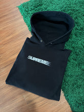 Load image into Gallery viewer, Supreme Fast Motion Logo Hoodie - Black - Size XL - PreOwned