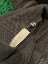 Load image into Gallery viewer, Essentials Fear of God Waffle Knit Hoodie – Black – Small – PreOwned
