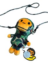 Load image into Gallery viewer, BAPE - Baby Milo Camo Plush Phone Holder Crossbody – Brand New