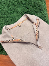 Load image into Gallery viewer, Burberry - Heather Gray Quarter Zip - Size M - Preowned