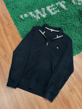 Load image into Gallery viewer, Burberry - Black Quarter Zip Sweater Large - Retail $495