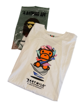 Load image into Gallery viewer, BAPE - Baby Milo x Louis De Guzman White T Shirt - 2XL - Brand New