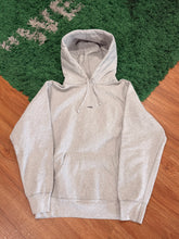 Load image into Gallery viewer, Supreme Embroidered Logo Hoodie - Heather Grey | Size Medium Preowned