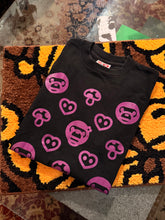 Load image into Gallery viewer, BAPE Baby Milo & Heart Mushroom Logo Black Tee - Size XS Ladies
