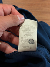 Load image into Gallery viewer, Burberry - Navy Quarter Zip Check Elbow Sweatshirt - Size Large - Retail $595