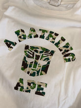 Load image into Gallery viewer, BAPE - Transformers Collab Ape Head Tee White - Medium - PreOwned