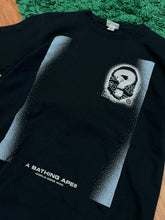 Load image into Gallery viewer, BAPE - Black Futuristic Graphic T-Shirt - Size Medium
