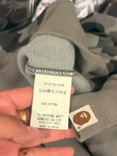 Load image into Gallery viewer, BAPE - Grey Glow In The Dark Shark Full Zip Hoodie - Size 2XL - PreOwned