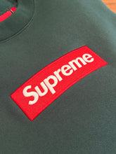 Load image into Gallery viewer, Supreme - Dark Pine Box Logo Crewneck Size Small - PreOwned