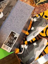 Load image into Gallery viewer, Jordan 4 Retro “Black Canvas” Size 9.5M