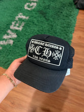 Load image into Gallery viewer, Chrome Hearts - Black Las Vegas Trucker Hat
