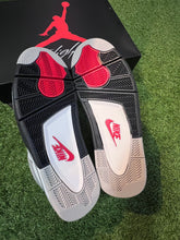 Load image into Gallery viewer, Air Jordan 4 Retro “White Cement Reimagined” Size 12M
