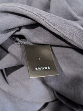 Load image into Gallery viewer, Rhude - Washed Black University Crest Tee Large - Retail $245
