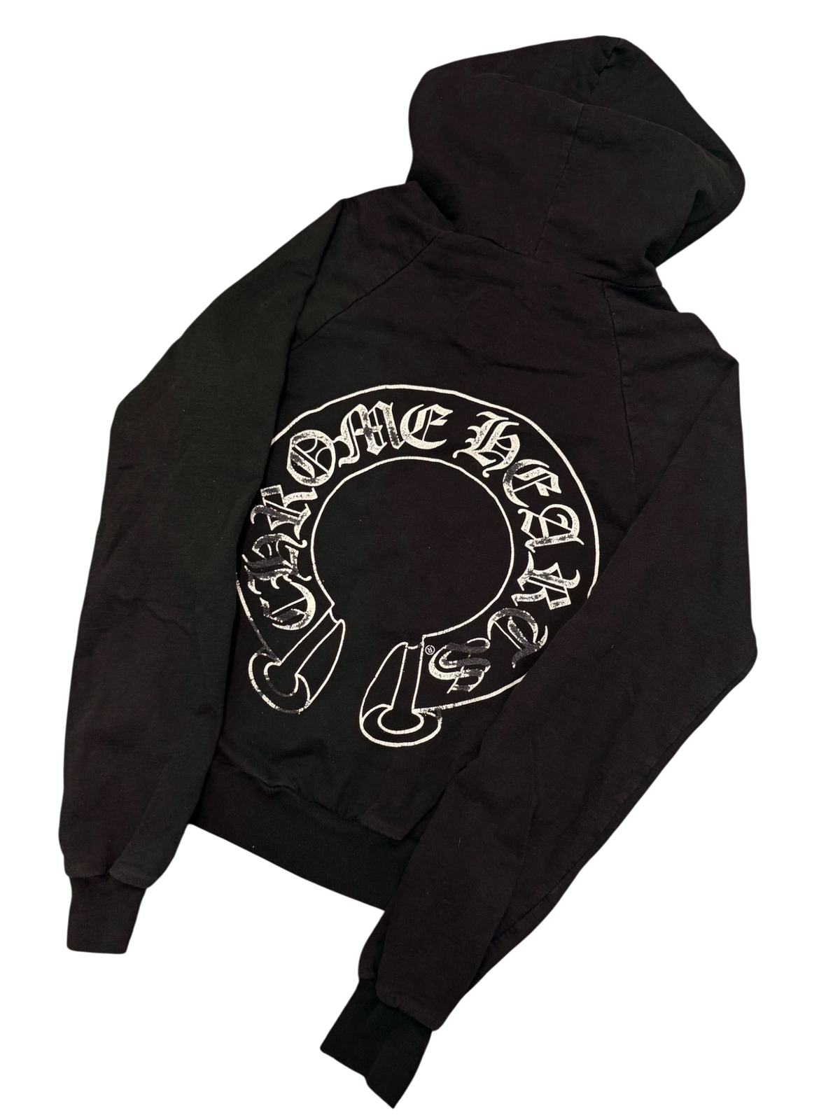 Chrome Hearts - Vintage Horseshoe Zip Hoodie - Black - XS - Preowned