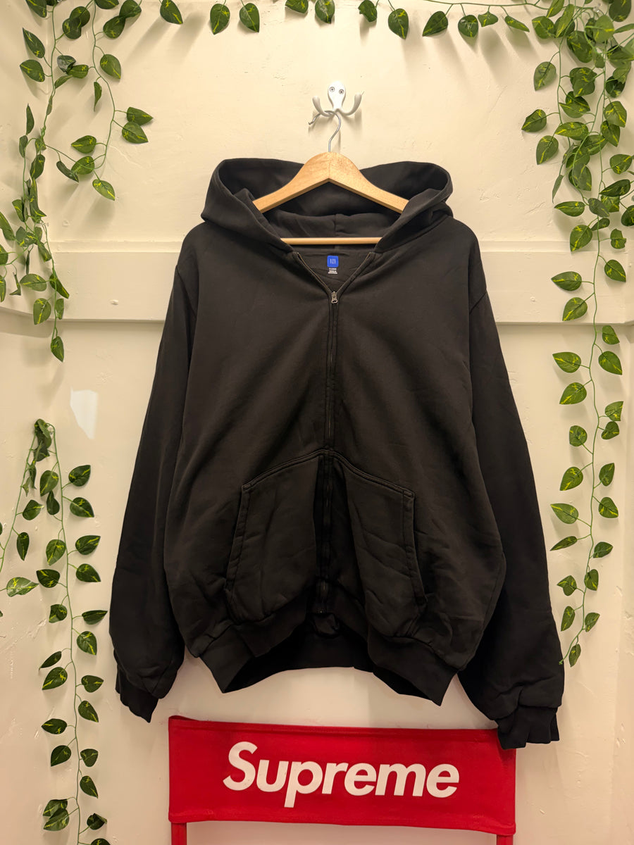 Yeezy - Gap Zip Up Hoodie - Black - Size XL / XXL - Brand New