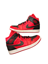 Load image into Gallery viewer, Jordan 1 Mid - Reverse Bred - Size 10 - Retail $120
