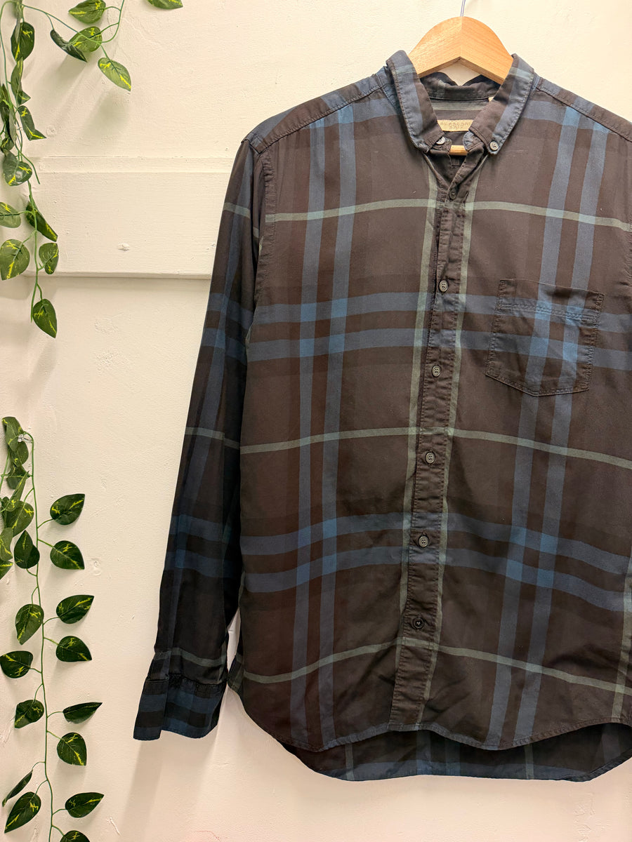 Burberry - Button Down - Dark Check