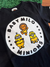 Load image into Gallery viewer, BAPE x Minions Baby Milo Tee - Black | Size 110 Brand New
