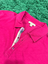 Load image into Gallery viewer, Burberry - Raspberry Polo Shirt - Size Large
