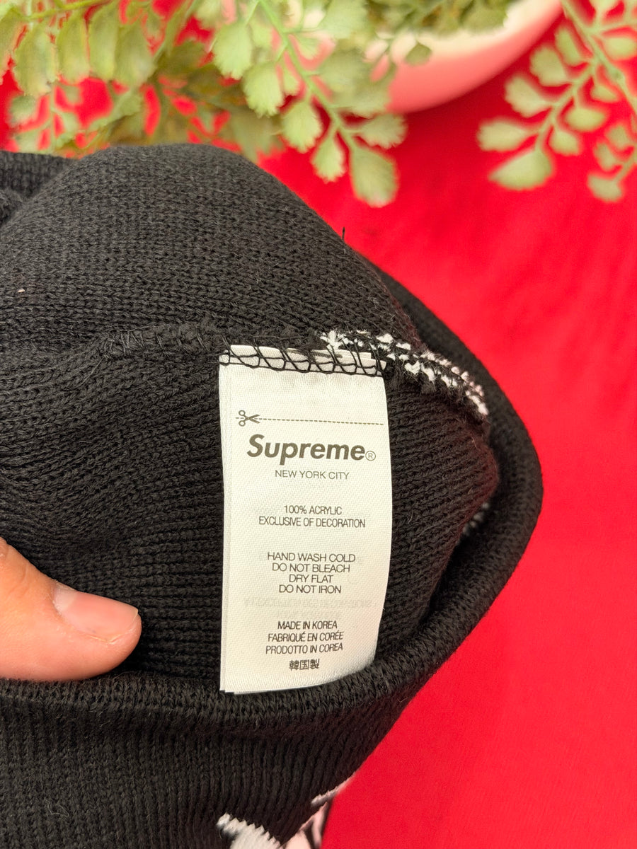 Supreme - Dragon Skull Cap - Black