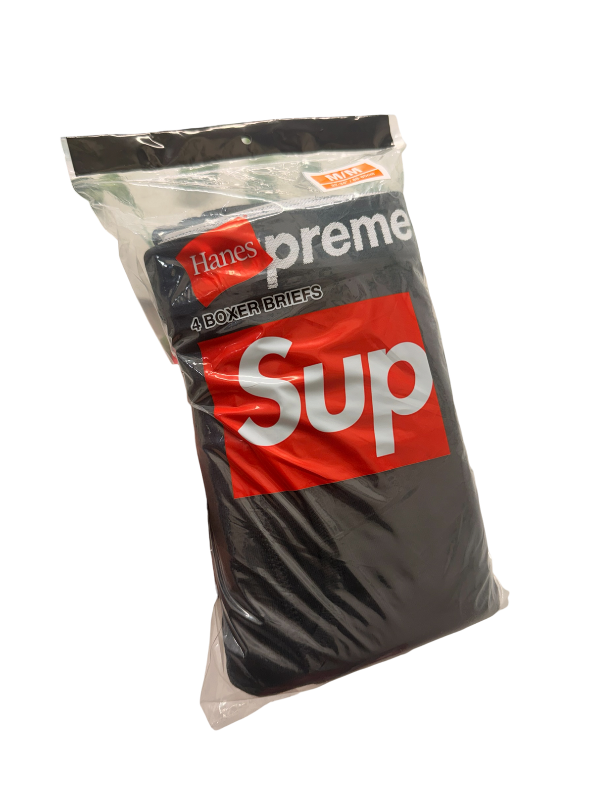 Supreme - Hanes Boxer Briefs 4 Pack - Black -