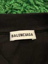 Load image into Gallery viewer, Balenciaga b@lenci@ga Logo Tee – Black – Small – PreOwned - Back in Stock!
