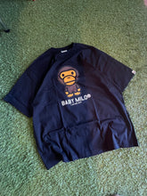 Load image into Gallery viewer, BAPE Baby Milo Black T-Shirt Size 3XL
