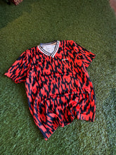 Load image into Gallery viewer, Supreme Ikat Soccer Jersey (Red/Black) Size Small
