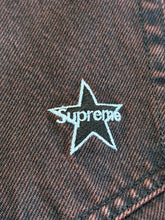 Load image into Gallery viewer, Supreme - Star Logo Dark Purple Denim Jeans - Size 34 - PreOwned
