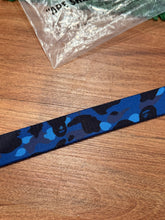 Load image into Gallery viewer, BAPE - Blue Camo Belt - Brand New
