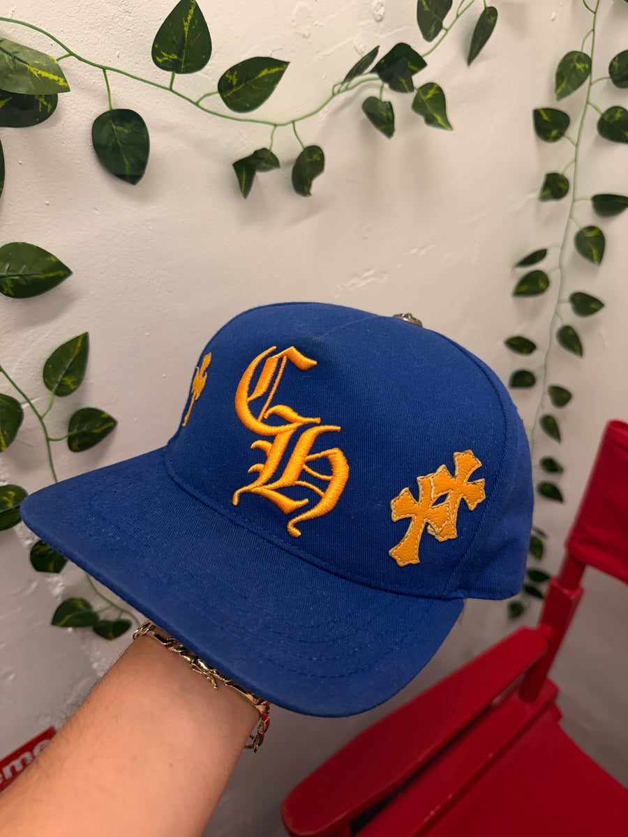Chrome Hearts - CH Cross Trucker - Blue/Gold