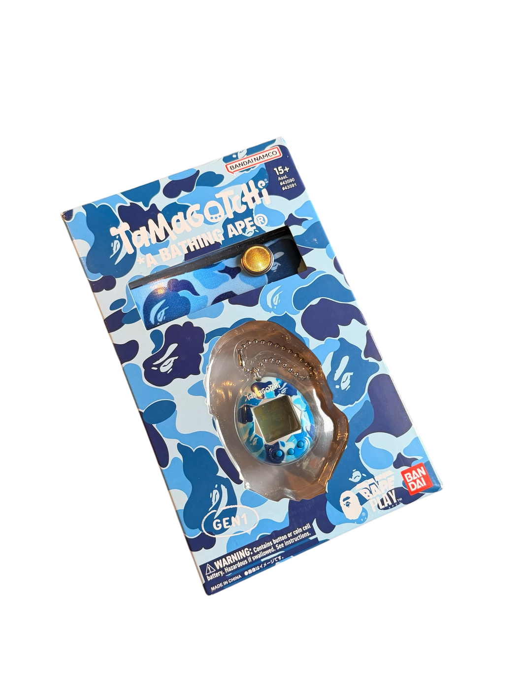 BAPE x Tamagotchi Gen 1 – Blue Camo