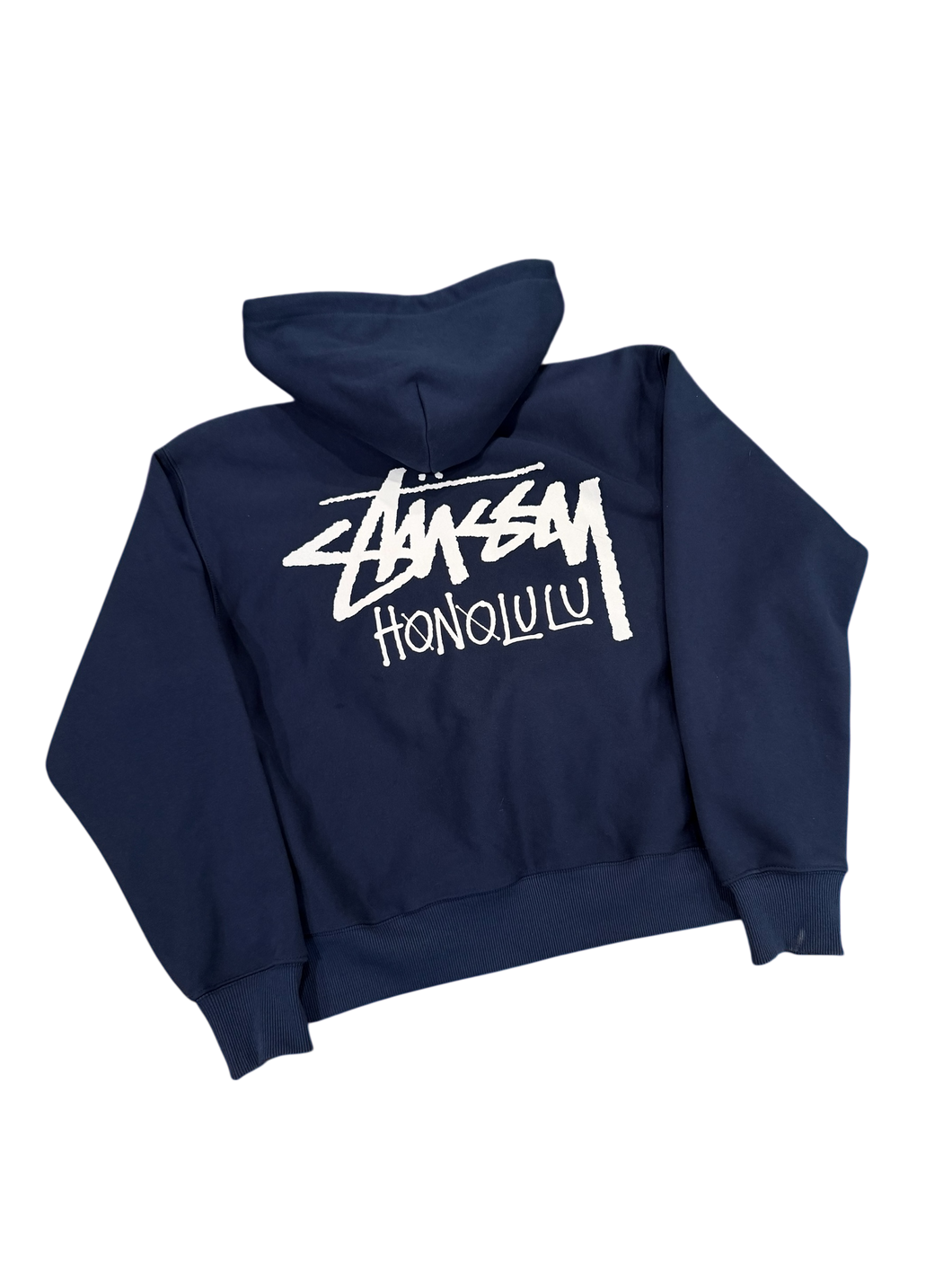 STÜSSY HONOLULU ZIP HOODIE –SIZE M