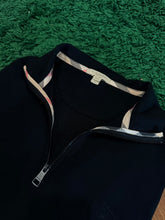 Load image into Gallery viewer, Burberry Brit Quarter Zip - Black | Size M Preowned
