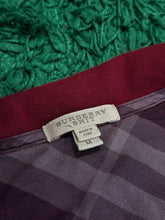 Load image into Gallery viewer, Burberry - Burgundy Quarter Zip Sweater - Medium
