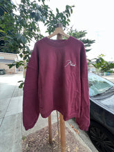 Load image into Gallery viewer, Rhude Burgundy Crewneck Sweatshirt Size M NEW
