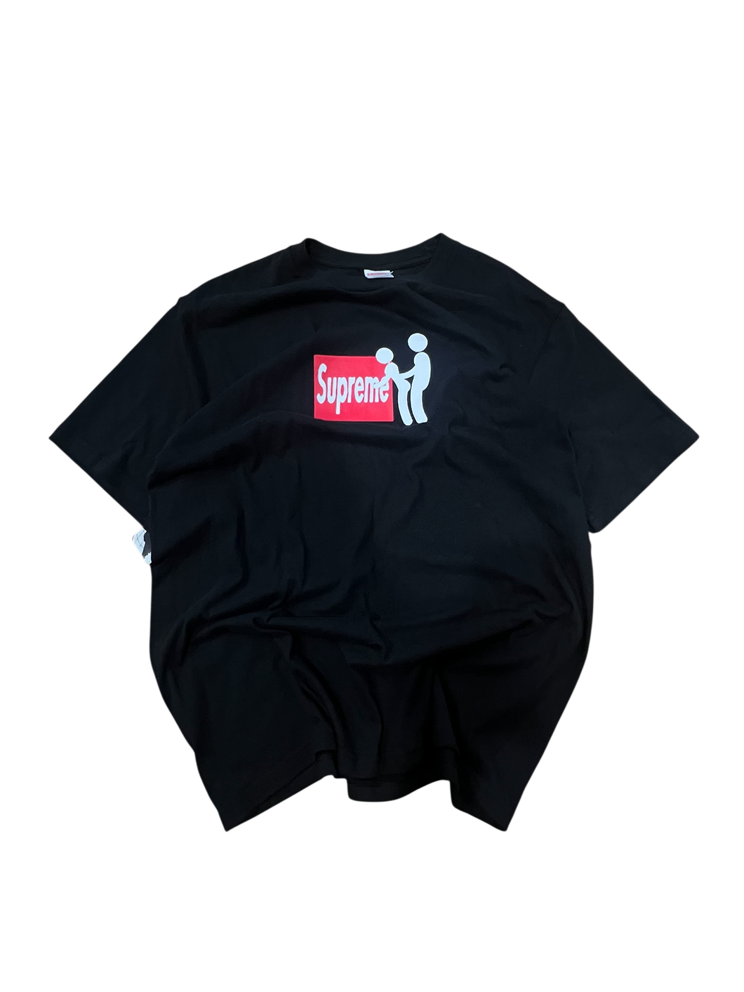 Supreme Box Logo Parody Tee – Size Medium