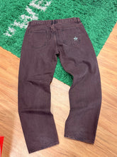 Load image into Gallery viewer, Supreme - Star Logo Dark Purple Denim Jeans - Size 34 - PreOwned
