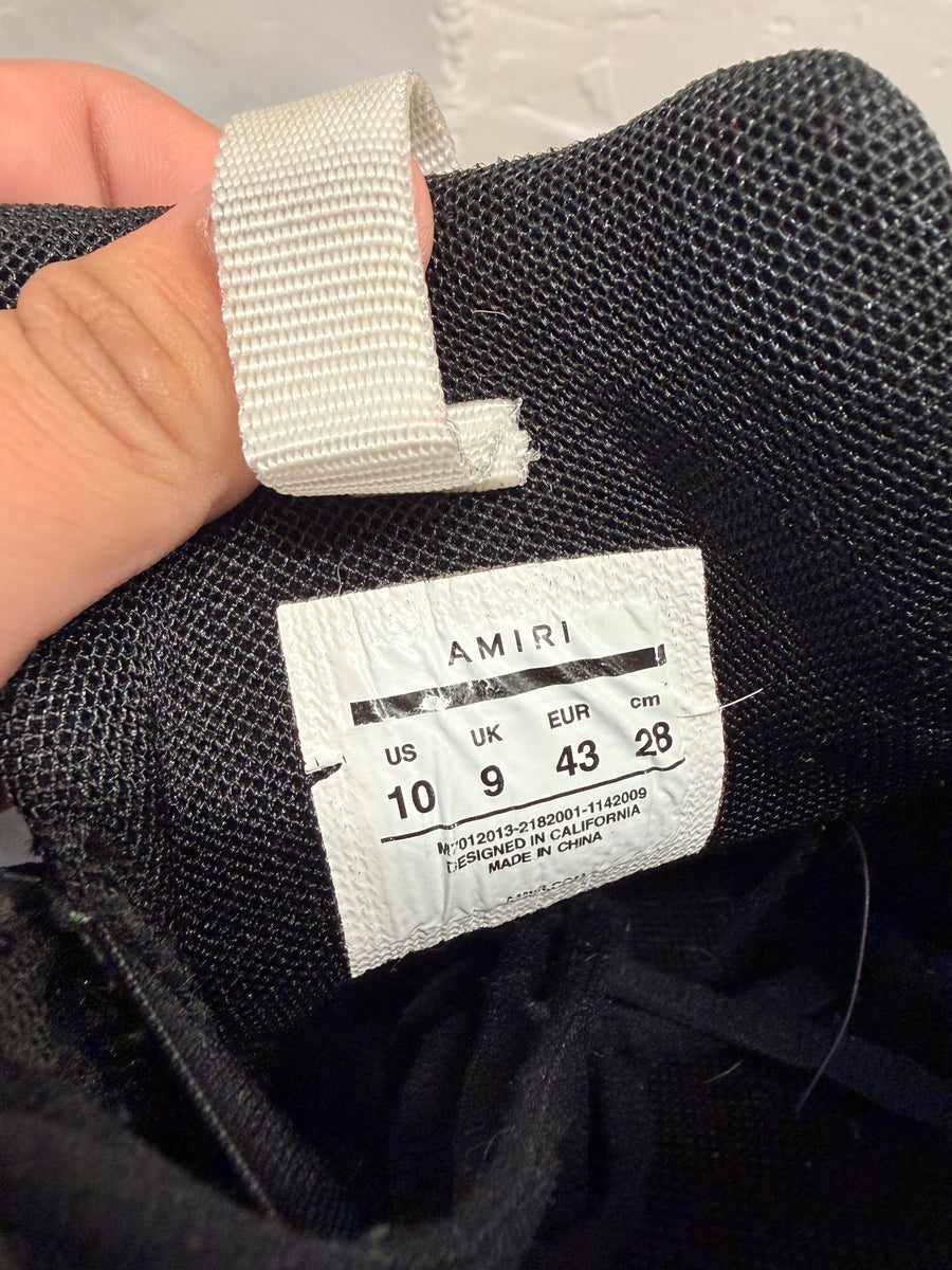 AMIRI - Bone Runner - Black Skeleton