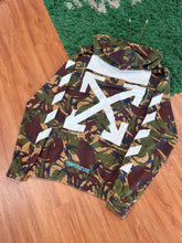 Load image into Gallery viewer, Off-White - Woodland Camo Temperature Zip Hoodie Medium

