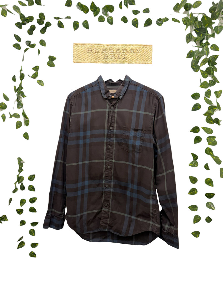 Burberry - Button Down - Dark Check