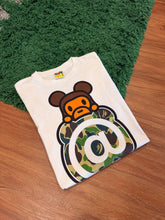 Load image into Gallery viewer, Bape x Bearbrick Baby Milo Tee - White - Size M Preowned
