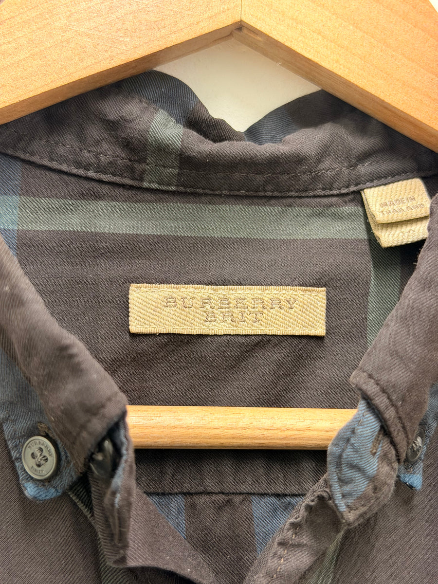 Burberry - Button Down - Dark Check