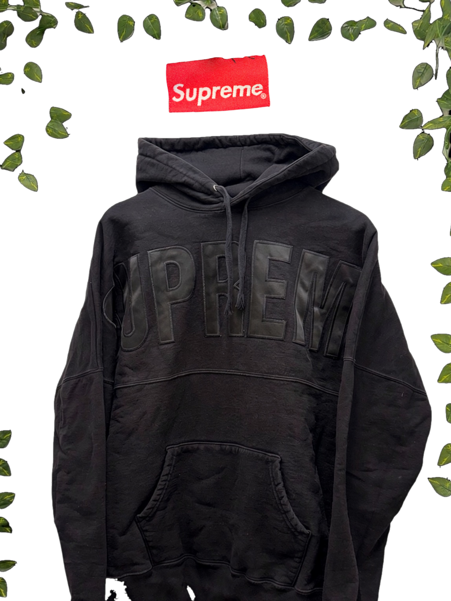 Supreme - Arc Applique Hoodie - Black