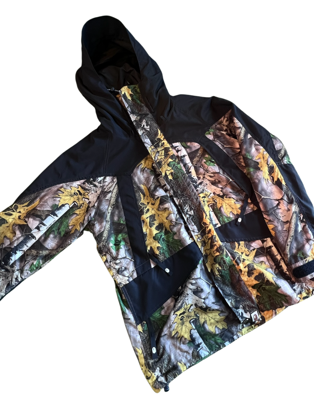 Bape Tree Camo Windbreaker Jacket Size M